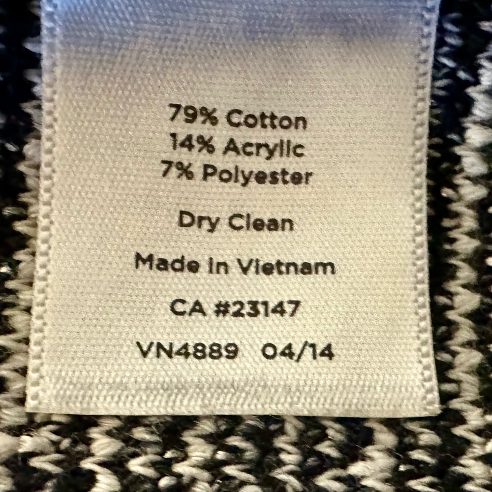 Designed By Talbots!!! Like New Beautiful Black/W… - image 4